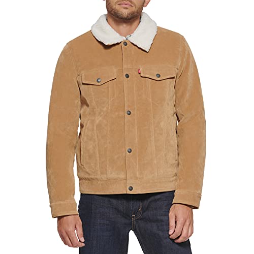 Image of Levi's Men's Faux Leather Classic Trucker Jacket
