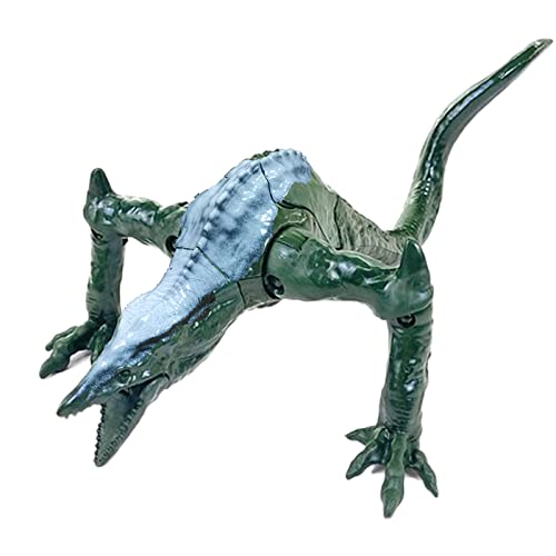 Transformable Lizard Toys New Evolution Version, Monsters Toys 12" Figures Skull Crawler, Soft Glue Skeleton Reptiles of The Animal Toys Action Figure (Level 2 Evolution)