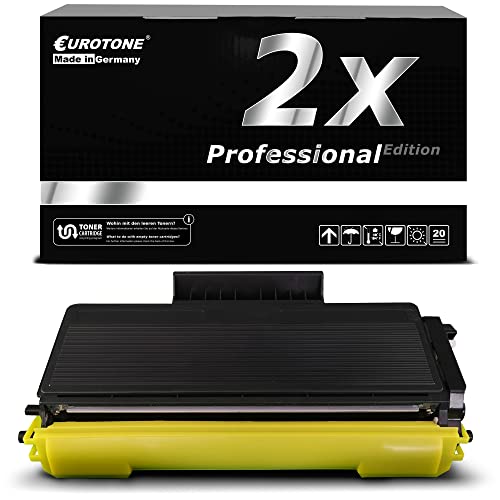 Toner TN3280 compatible Brother DCP8070 DCP8080 DCP8085 DCP8880 DCP8890 - Lot de 2 cartouches E.T.