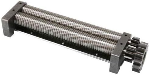 750W 110V Stainless Steel Commercial Electric Noodle Making Pasta Maker Dough Roller Noodle Cutting Machine (Accessary -1.8mm Round Cutter)