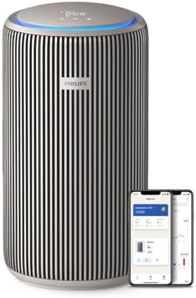 Philips Purificatore d'aria 3200, filtro HEPA, 130 m², CADR 500 m...