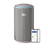 Philips PureProtect 3200 Series: Purificatore d'aria Intelligente, Filtro HEPA e a Carbonio Attivo, CADR 500 m³/h per spazi di 130 m², ultra-silenzioso ed efficiente energeticamente (AC3210/12)