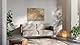 ALLboards MetalBoard Holzprint 120x90cm + Zubehör-Set