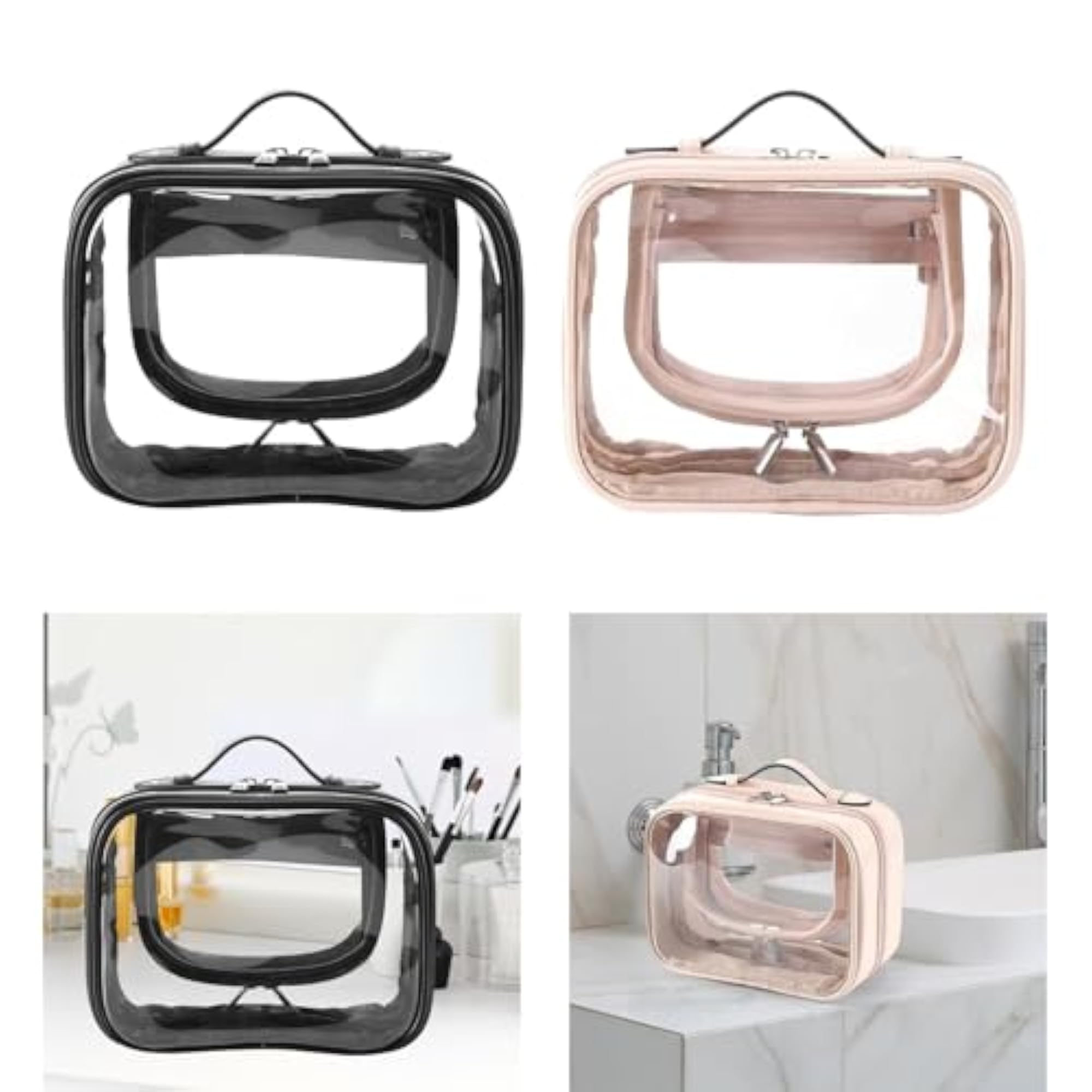 Clear PVC Travel Toiletry Bag for Home Gifts