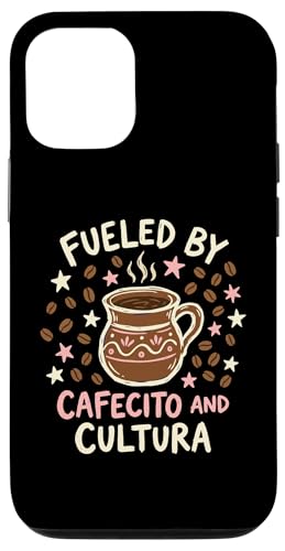 Cafecito And Cultura Latino �R�[�q�[�h�����J�[���R���������B �X�}�z�P�[�X iPhone 12/12 Pro �p