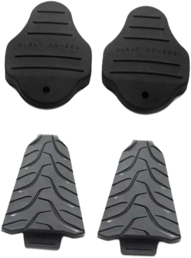 4Pcs Bike Pedal Cleat Protective Covers Self Locking for Road Bikes Shoes Easily Install Lightweight Accessories Multipurpose