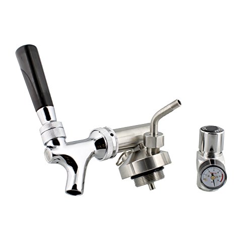 G Francis Keg with Keg Regulator and Beer Dispenser, 128 oz – Portable Keg Draft Beer Dispenser, Portable Beer Dispenser - Thumbnail 4