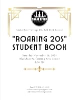 Roaring 20's- Snake River Strings Co. Fall 2024 Student Book B0DFTDYNFR Book Cover