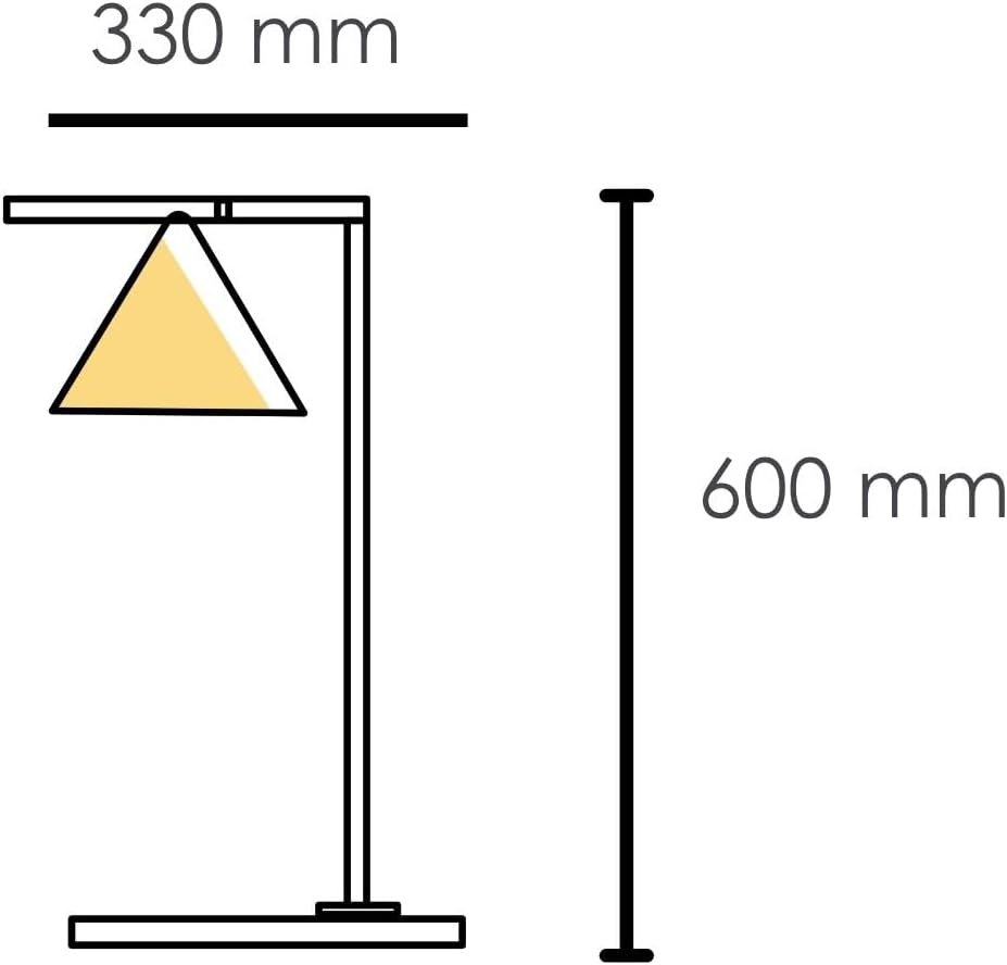 LAINA Ione Tiffanys style bureau lamp, Decorative glass lamp for bedroom, Table lamp with Vintage bronze finishes for bedside table (Bronze)