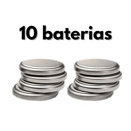 KIT 10 Baterias De Lítio 3V CR2032 Célula Moeda De Lithium Com Longa Duração Para Relógios Calculado