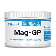 PEScience Mag-GP, Magnesium Glycerophosphate Chelate Powder, 60 Servings, High Absorption, Improved Sleep, Calming, Stress Relief, Recovery & Cramp Support for Men & Women