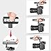 Foto4easy Camera Cage Stabilizer,Aluminum Alloy Camera Video Cage with Cold Shoe and Top Handle Grip for DSLR Cameras Panasonic S1 S1H S1R