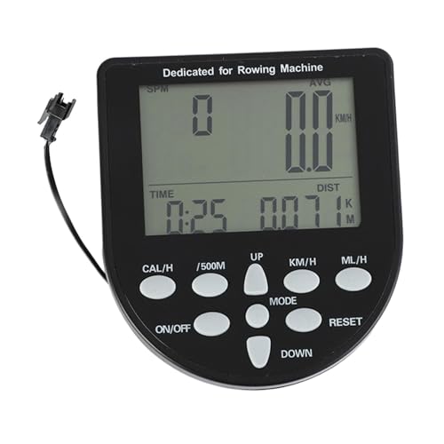 Colaxi Water Resistance Rowing Machine Counter Monitor Timer...