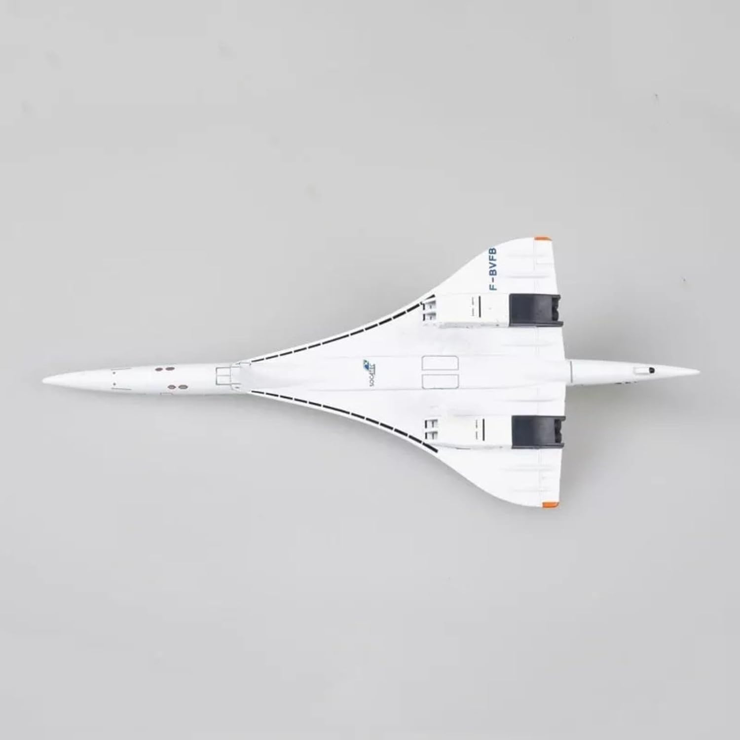 Alloy 1/400 Scale Air France Concorde Plane Airways Model for Collection