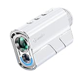T200 Mini Golf Rangefinder with Slope,1000 Yards Rechargeable Rangefinder Golf, PNLC Display, 7X...