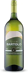 Vinho Garibaldi Di Bartolo Branco Seco 1,5L, Vinho De Mesa Branco Seco, Amarelo, Leve E Equilibrado, Notas De Maracujá E Frutas Tropicais, Expressão Autêntica De Frescor e Tradição, Denominação de Origem Serra Gaúcha