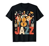 Retro Jazz Band T-Shirt