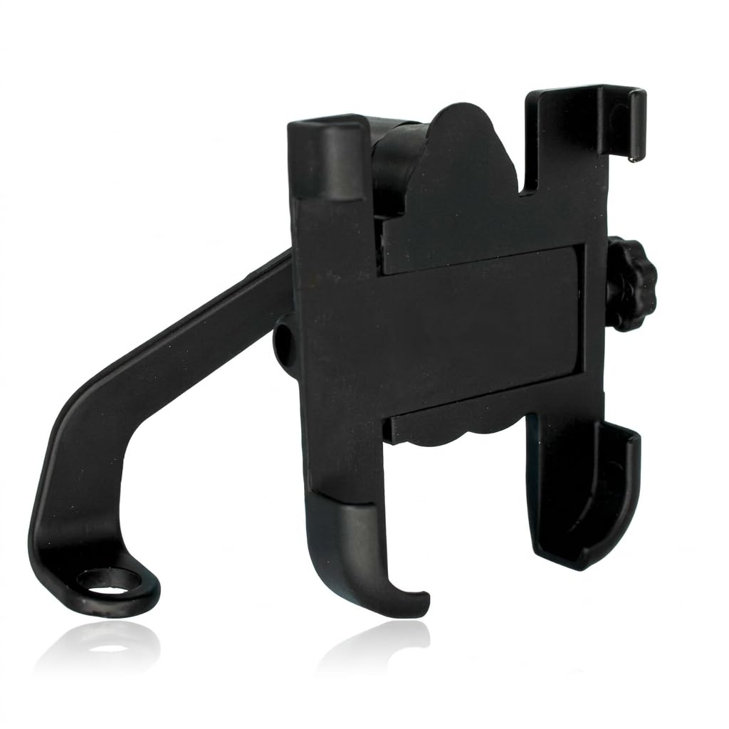 Haran Mobile Phone Holder for Motorcycle & Scooter | Mirror Mount | 360° Rotatable | Motorcycle & Scooter Phone Mount | Rear-View Mirror Bolt Holder | Locking Knob-picture-19