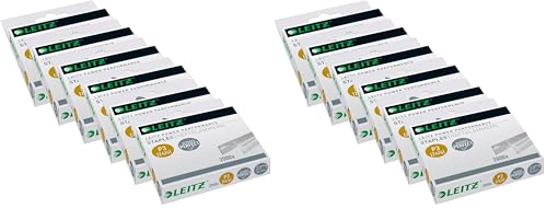 Agrafes P3 Leitz 24/6 mm - Lot de 2 boîtes de 2000 pièces pour bureau