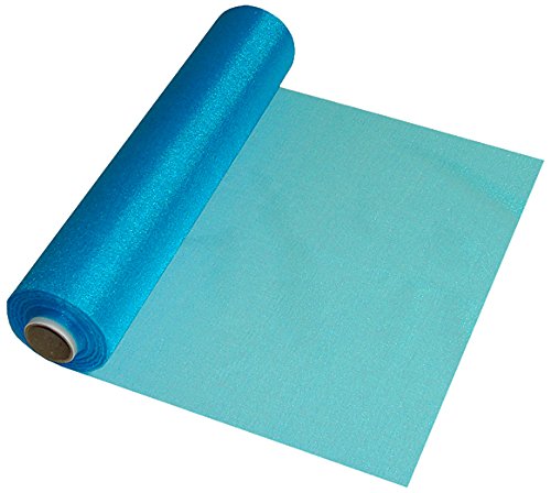 Eleganza Number 55 Turquoise Soft Sheer Organza 29Cm X 25M No.55,