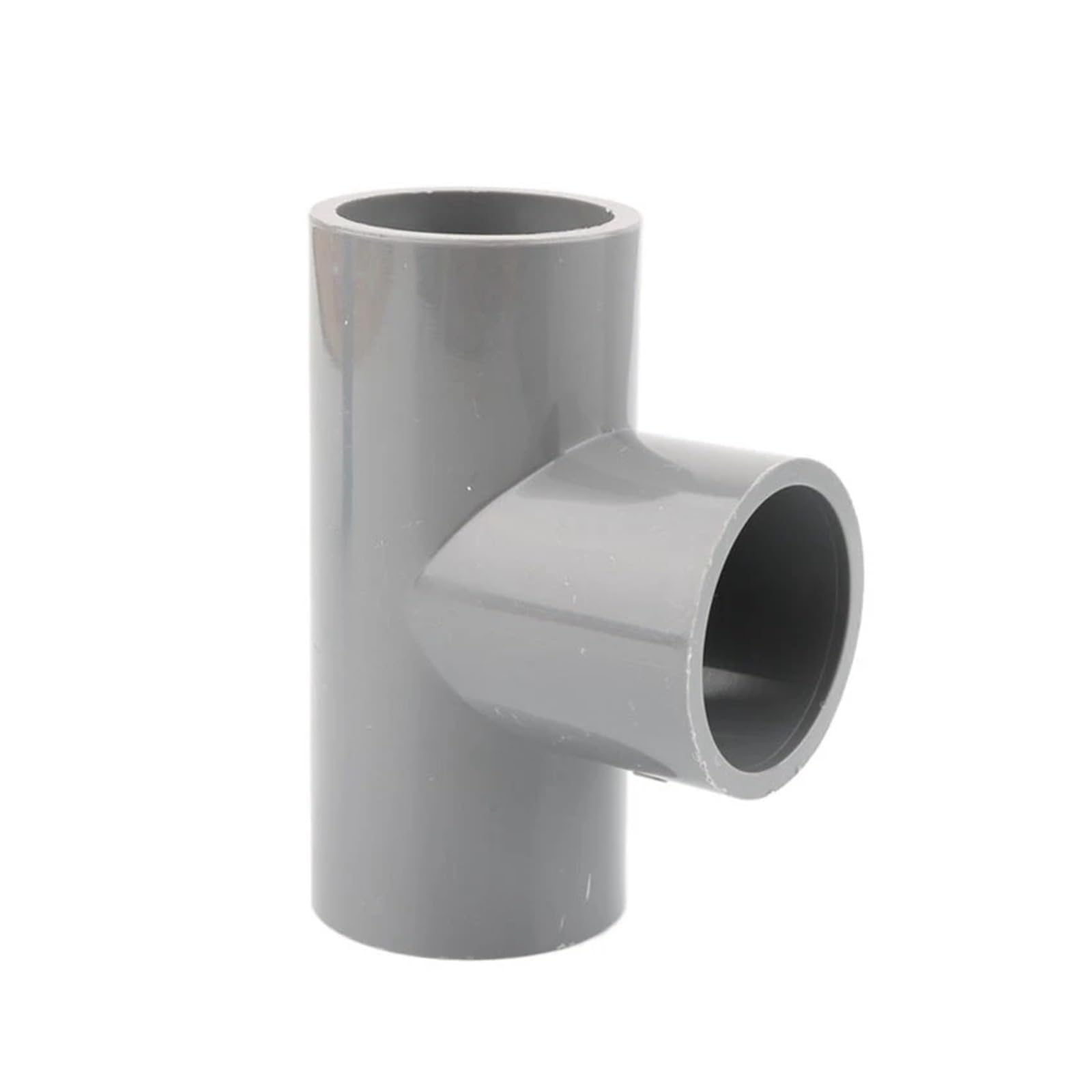 Grauer 20/25/32-mm-PVC-Rohrverbinder, gerader Winkel, T-Stück, Kreuzverbinder, Wasserrohrfittings, 3-, 4-, 5- und 6-Wege-Verbindung, DIY-Regalteile(N,I.D 32mm)