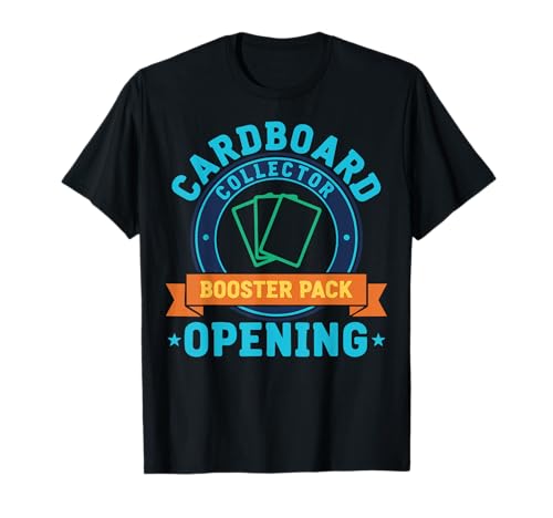 Carton Collector Booster Pack Jeu de Cartes d'ouverture T-Shirt