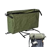 | Tela Impermeable: La para mochila está elaborada con tela impermeable, ofreciendo protección fiable contra salpicaduras de lluvia mientras mantiene un espacio de almacenamiento interior seco. Asegura que tus objetos importantes permanezcan a durante condiciones climáticas inesperadas en entornos exteriores.