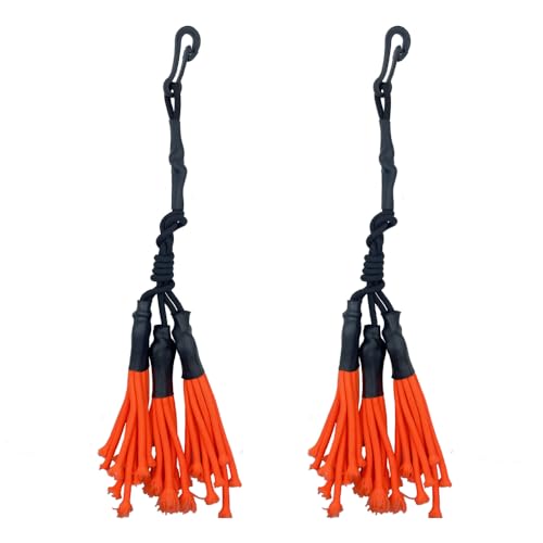 MiOYOOW 2pcs Deer Scent Attractant, Drag Scent Applicators 3 Heads Dispensing Lures Deer Hunting Equipment for Outdoor Hunting Supplies