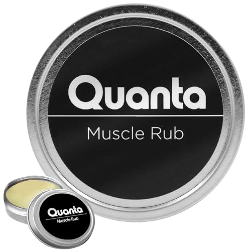 Quanta Organic All-Natural Hemp Muscle Rub - Relief for Joint and Muscle Soreness – Longer Lasting, Faster Acting and Deeply Penetrating (1 oz)