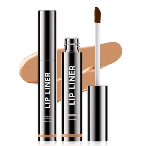 Image of Lip Stain Peel Off Lip Liner for Vibrant Lip Color Makeup (#02 Cocoa)