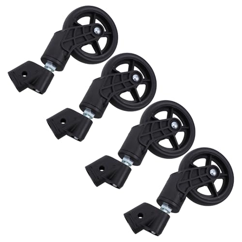 Roulettes mouvement silencieux pour chariot de courses robustes et anti bruit