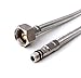 Xcel Home™ Lot de 2 tuyaux de raccordement flexibles BSP M10 x 1/2" (600 mm de long) pour évier / mitigeur de robinet monobloc