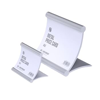 Amazon | Haloy サインホルダー プライススタンドフレームL型