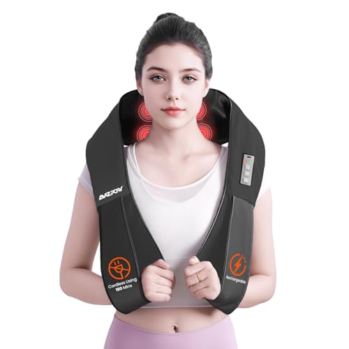 Image of AMZPONY Cordless Neck Massager for Pain Relief Deep Tissue