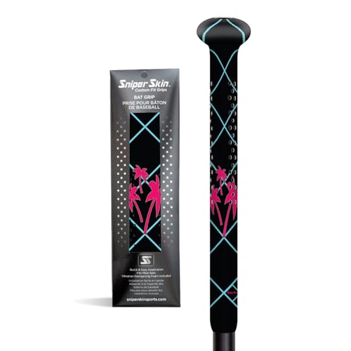 Grip de batte de baseball thermo-rétractable SNIPER SKIN antidérapant pour softball