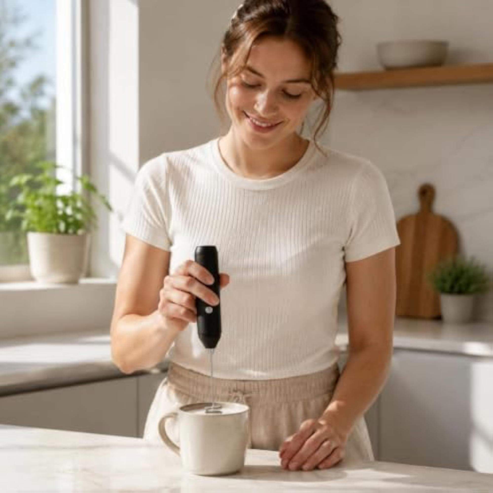 Stainless Steel Milk Frother Pitcher for Creamer