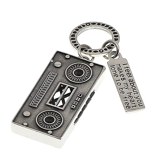 Preisvergleich Produktbild GXNINEF Retro-Tonbandgerät Nostalgische Halskette