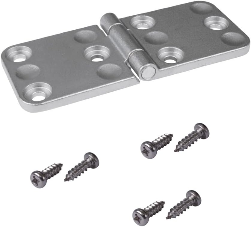 Heavy Duty Furniture Hinge with Screws SCS13 Stainless Steel Satin Matt 120mm F136-50-RAW for Extra Heavy Duty Doors Extra Heavy Duty Doors