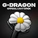 KPOP HEAVEN G-Dragon GD Official Lightstick + 1 Official Photocard & 1 Dust Bag & 3 Extra Photocards Set
