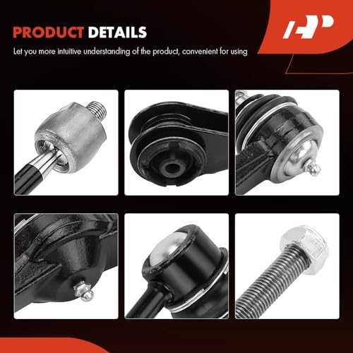 A-Premium 10Pcs Front Suspension Kit, Upper Control Arm, Sway Bar Link by A-Premium - Used condition - Image 9