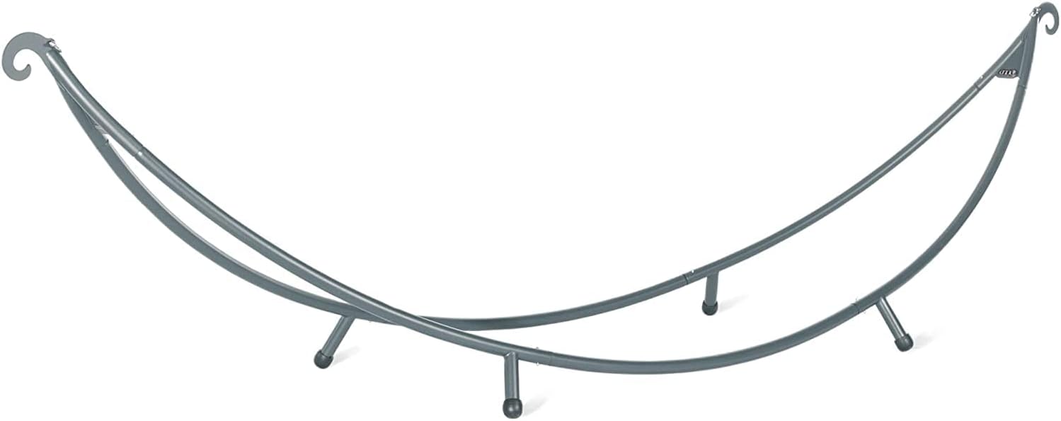 ENO - SoloPod XL Hammock Stand - Outdoor Stand for Camping, Traveling, a Festival, Patio Furniture, or The Beach - Charcoal