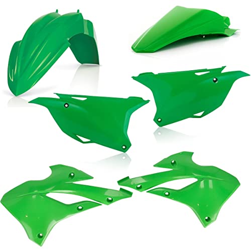 Kit plastique vert Acerbis Kawasaki KX85 2022 carenage moto cross