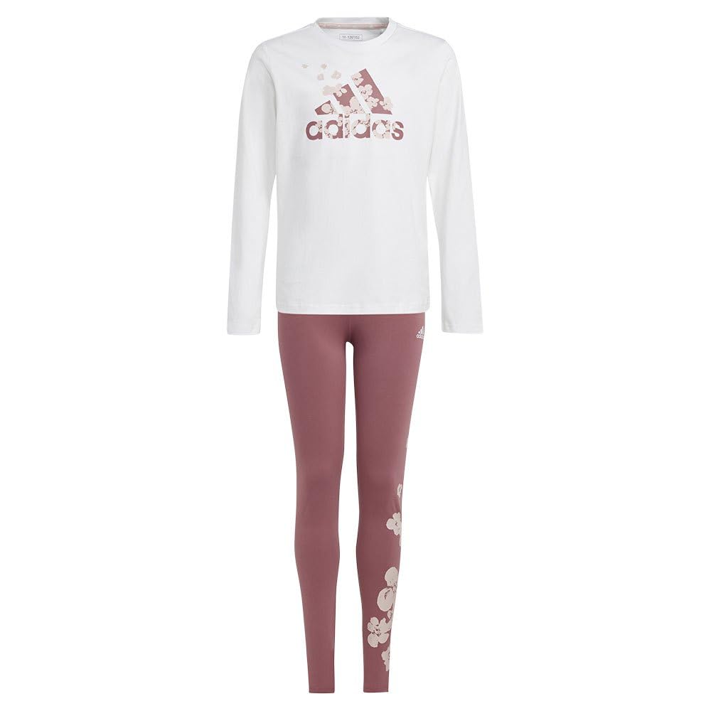 adidas Essentials Printed Leggings Junior Set 13-14 Years