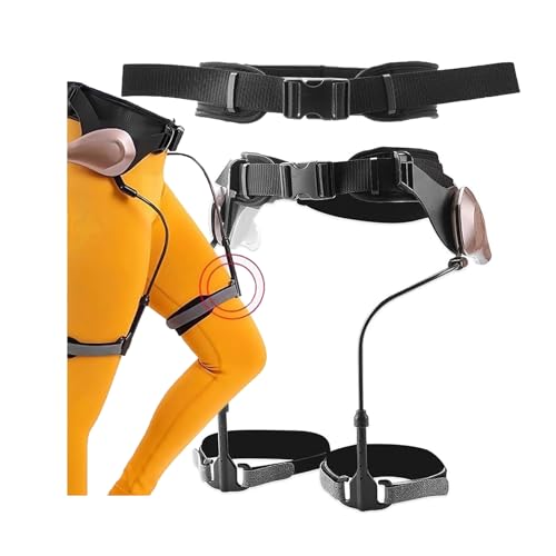 ASHLGQB Esoscheletro Camminare Velocemente, Circonferenza Vita/Gamba Regolabile, riduzione dello Sforzo del 50%, Attrezzatura per la Riabilitazione assistita degli Arti Inferiori