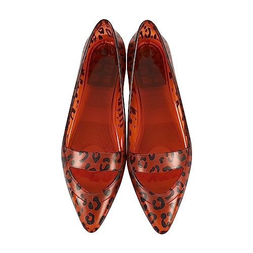 Image of Sleek /Pointed Toe Dress Slip on Jellies, Ballet flats /Jelly Sandal Shoes for Women