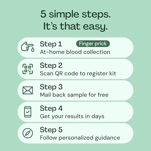 Image of Everlywell At-Home Thyroid Test Collection Kit for Women and Men, Get Accurate Results at Home from a CLIA-Certified Lab Within Days, for Ages 18 Plus