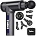 Price comparison product image Massage Gun Deep Tissue, Handheld Noiseless Percussion Muscle Massager Relieve Soreness for Bulk Muscle, Arm, Neck, Back and Feet
