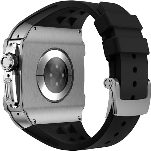 Kit de remplacement Apple Watch Ultra 2 avec boîtier robuste 49 mm acier inoxydable PURYN - 2