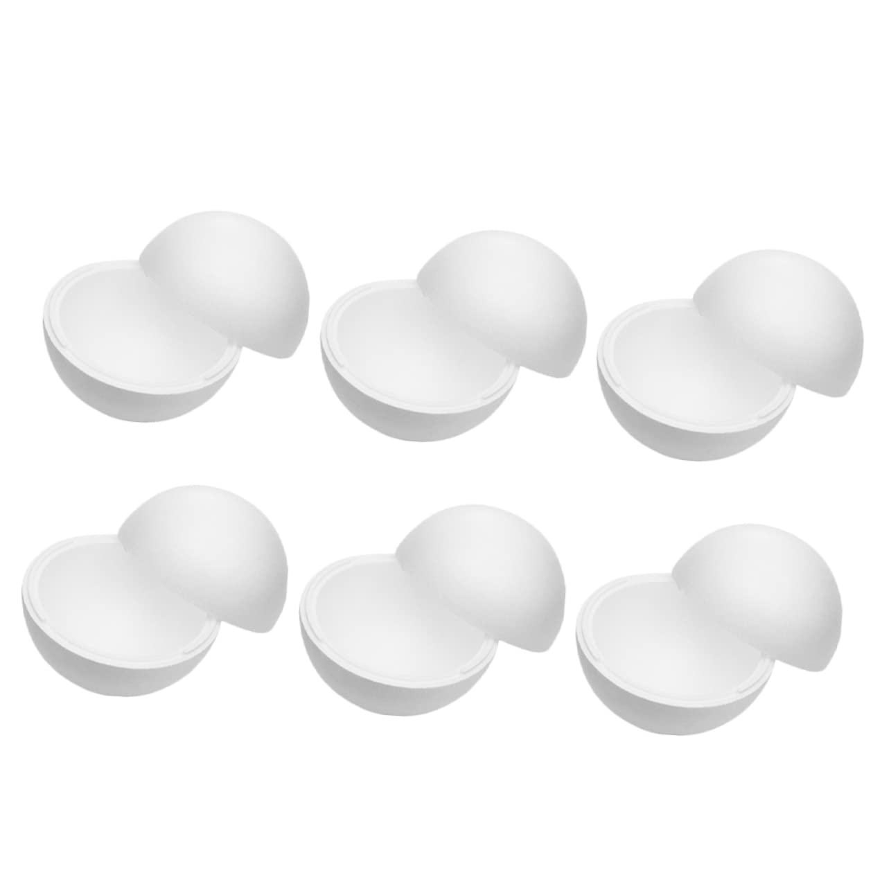 Décorations de Noël en polystyrène blanc pour sapin incassables et légères