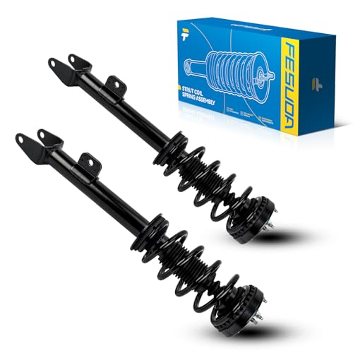 Image of PHILTOP Front Complete Struts and Shocks Absorber Assembly with Coil Spring Fit For Dodge 2012-2016, 2018 Charger,Dodge 2012-2014 Challenger,Suspension struts 472665